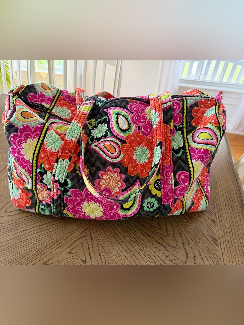 Vera Bradley Quilted Duffle Bag